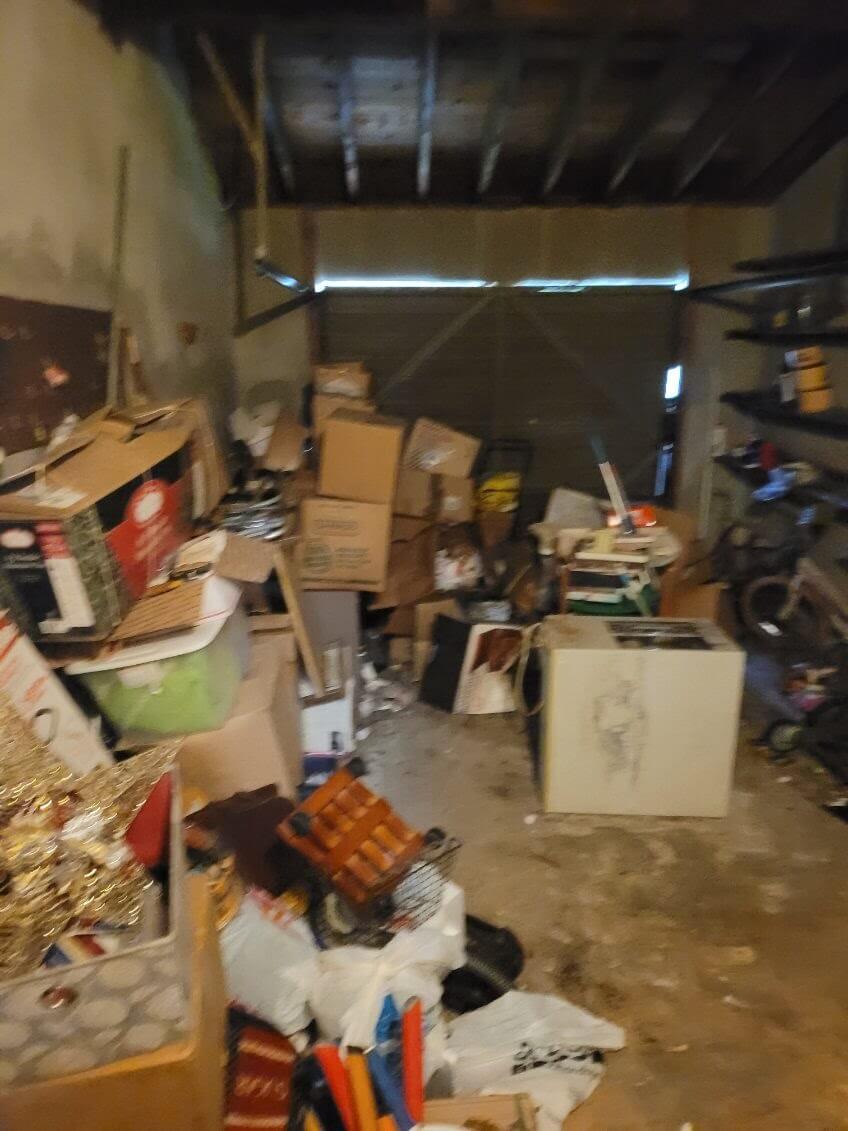 garage cleanout before miami junk removal